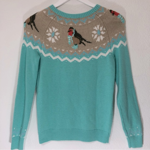 Talbots Crew Neck Lambswool Sweater - Picture 2 of 5